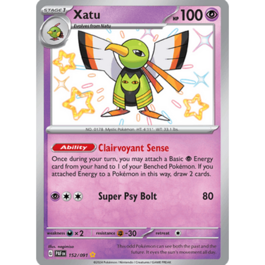 Xatu (152/091) [Scarlet & Violet: Paldean Fates]