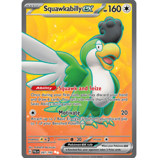 Squawkabilly ex (247/193) [Scarlet & Violet: Paldea Evolved]
