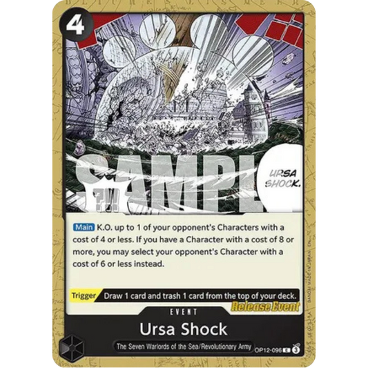 Ursa Shock (OP12-096) - Legacy of the Master Release Event Cards
