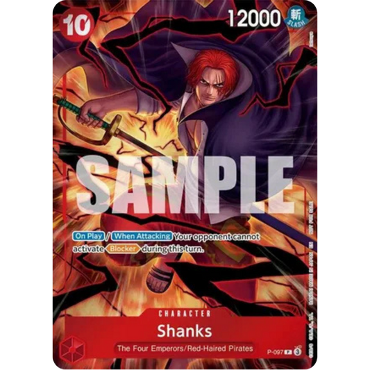 Shanks (Event Pack Vol. 8) (P-097) - One Piece Promotion Cards Foil
