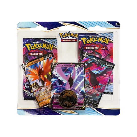 Chilling Reign 2 Pack Blister [Galarian Zapdos V, Articuno V, Moltres V]