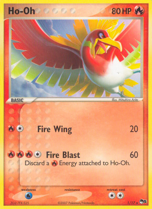Ho-Oh  POP Series 5 - Rare