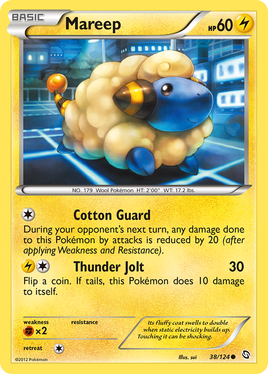 Mareep 038  Dragons Exalted - Common
