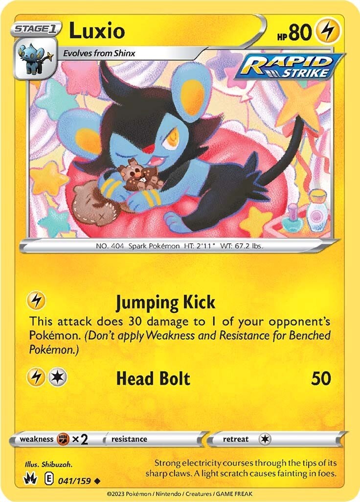 Luxio (41) 041  SWSH Crown Zenith - Uncommon