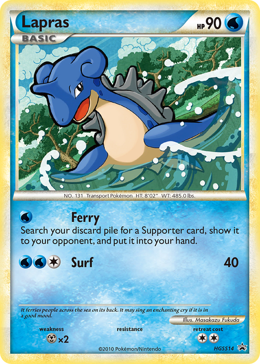 Lapras - HGSS14  - Holofoil HGSS Promos - Promo
