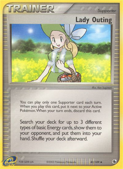 Lady Outing  Ruby and Sapphire - Uncommon