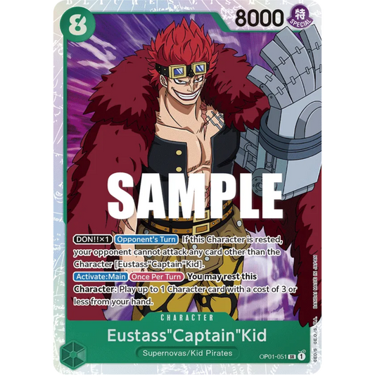 Eustass"Captain"Kid (OP01-051) - Romance Dawn Foil