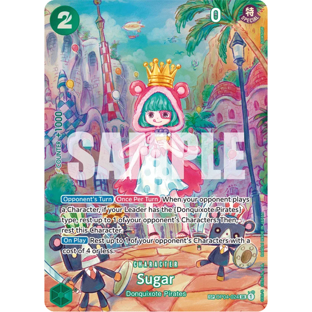 Sugar (SP) (OP04-024) - Wings of the Captain Foil