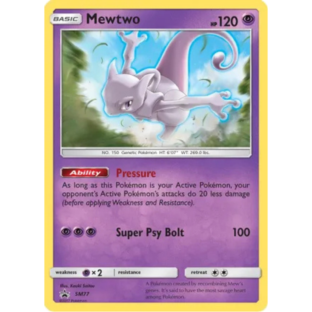 Mewtwo SM77  - Holofoil SM Promos - Promo