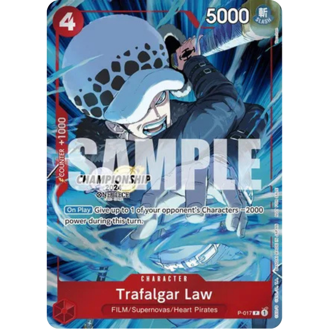 Trafalgar Law (CS 2024 Celebration Pack) (P-017) - One Piece Promotion Cards Foil