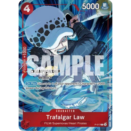 Trafalgar Law (CS 2024 Celebration Pack) (P-017) - One Piece Promotion Cards Foil