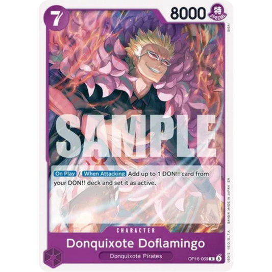 Donquixote Doflamingo (069) (OP16-069) - The Time of Battle