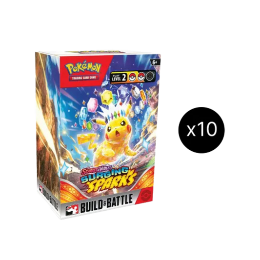 Surging Sparks Build & Battle Box Display