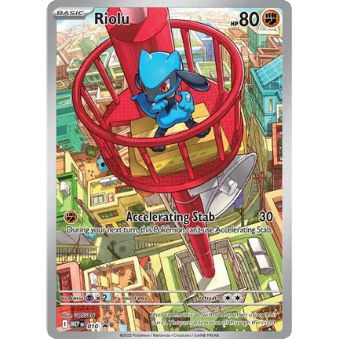 Riolu 010  - Holofoil ME Mega Evolution Promo - Promo