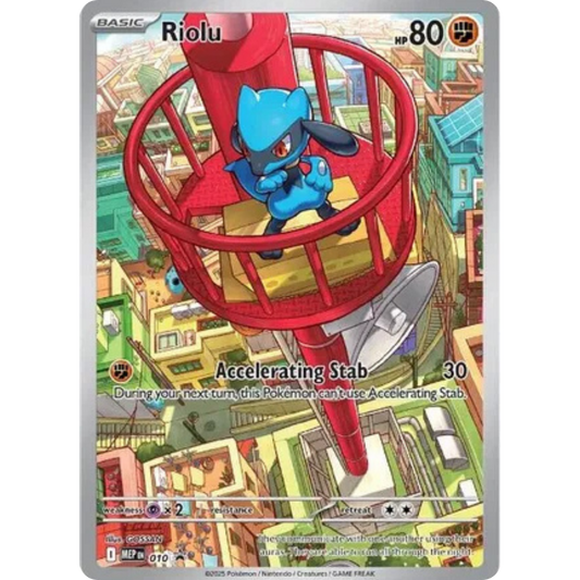 Riolu 010  - Holofoil ME Mega Evolution Promo - Promo