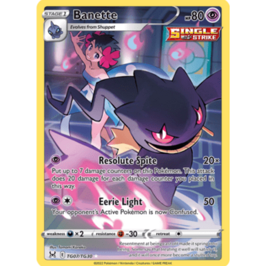 Banette (TG07/TG30) [Sword & Shield: Lost Origin]
