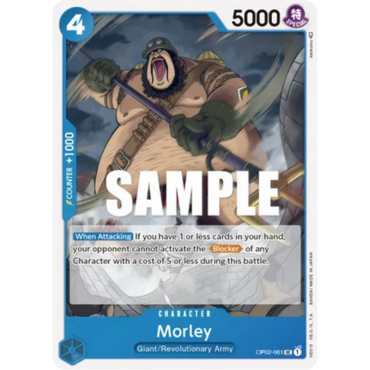 Morley (OP02-061) - Paramount War