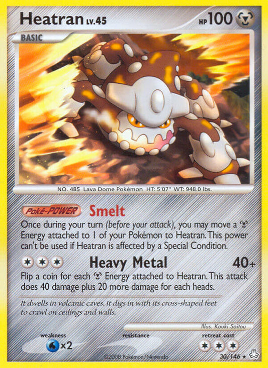Heatran - 30/146 (DP Legends Awakened)/146  - Holofoil Deck Exclusives - Holo Rare