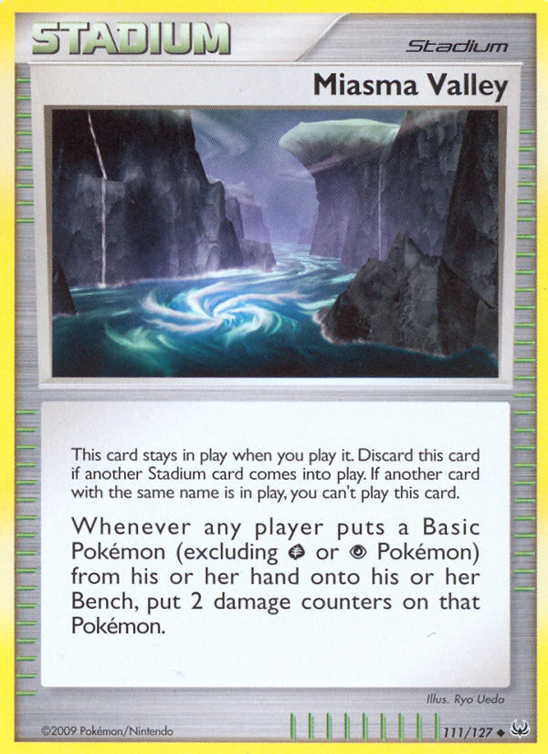 Miasma Valley  Platinum - Uncommon
