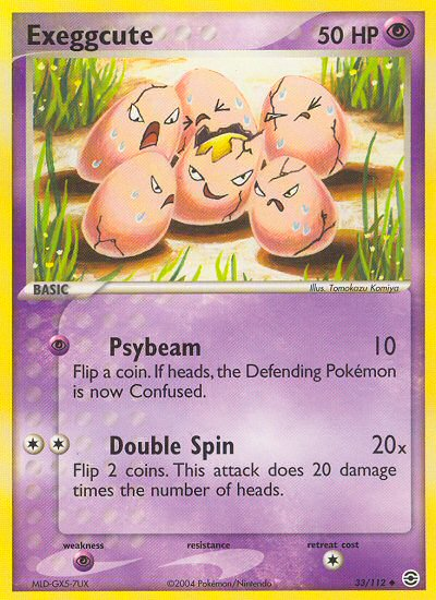 Exeggcute  FireRed & LeafGreen - Uncommon