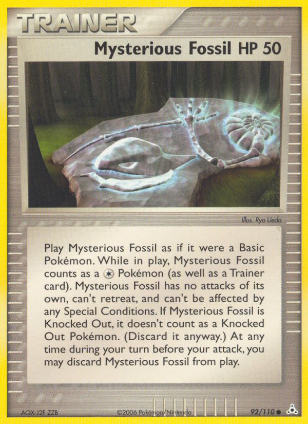 Mysterious Fossil  Holon Phantoms - Common