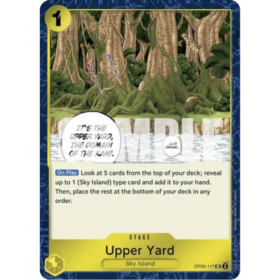 Upper Yard (Jolly Roger Foil) (OP05-117) - Premium Booster -The Best- Foil