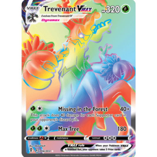 Trevenant VMAX (206/203) [Sword & Shield: Evolving Skies]