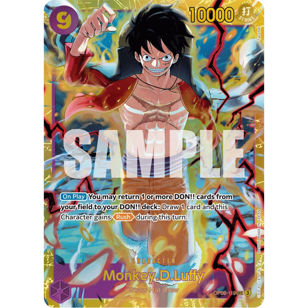Monkey.D.Luffy (119) (OP09-119) - Emperors in the New World Foil