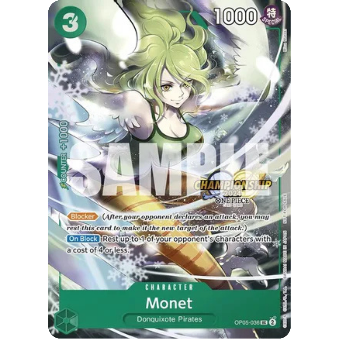 Monet (CS 2024 Event Pack) (OP05-036) - One Piece Promotion Cards Foil