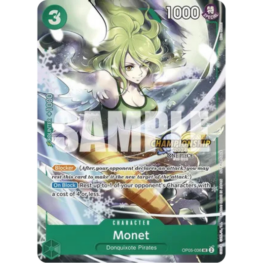 Monet (CS 2024 Event Pack) (OP05-036) - One Piece Promotion Cards Foil