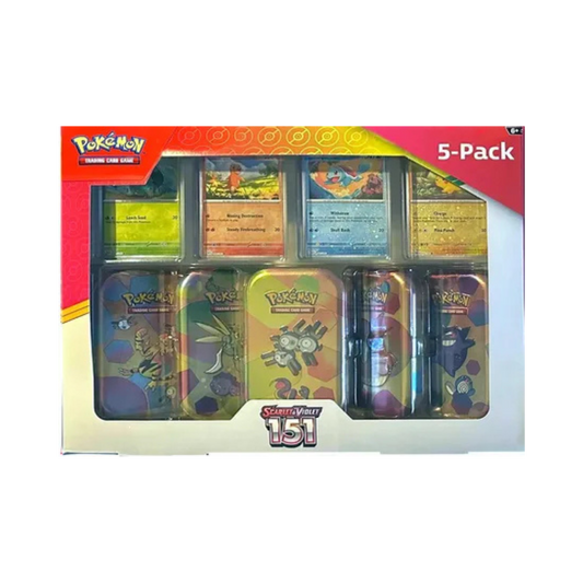 Costco Pokemon Scarlet & Violet 151 Mini Tin 5-pack (Magneton)