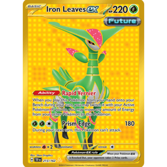 Iron Leaves ex (213/162) [Scarlet & Violet: Temporal Forces]