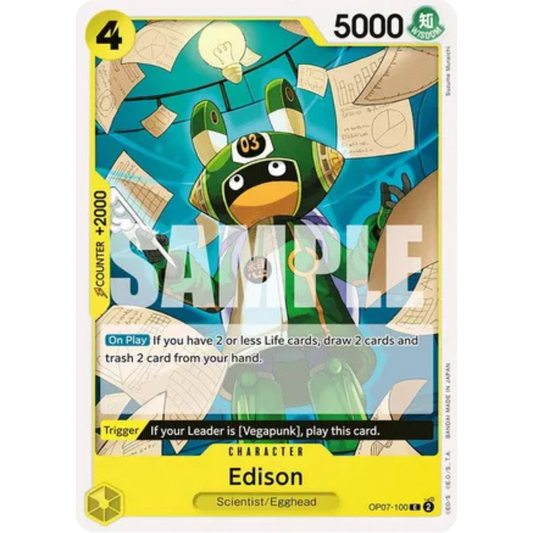 Edison (OP07-100) - 500 Years in the Future
