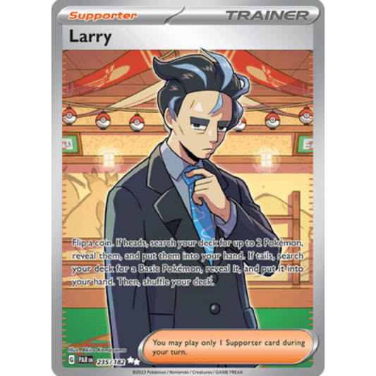 Larry 235/182  - Holofoil SV04 Paradox Rift - Ultra Rare