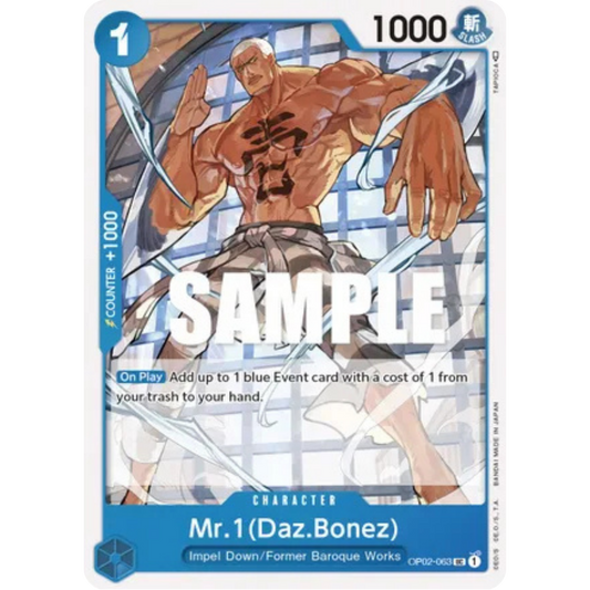 Mr.1 (Daz.Bonez) (OP02-063) - Paramount War