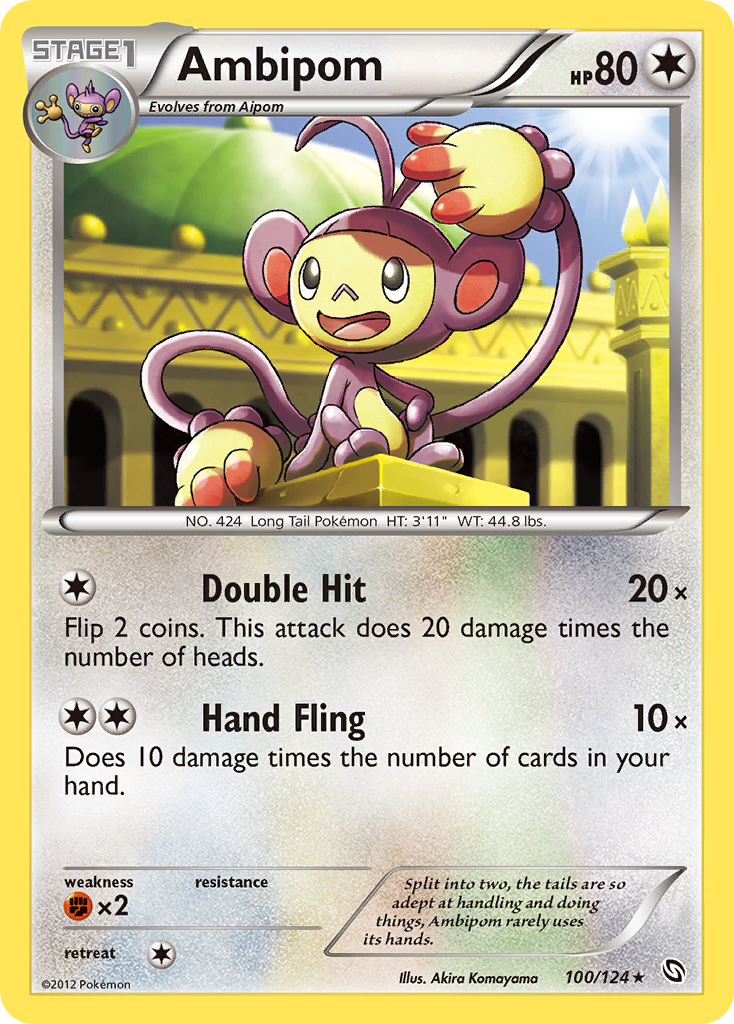 Ambipom  Dragons Exalted - Rare