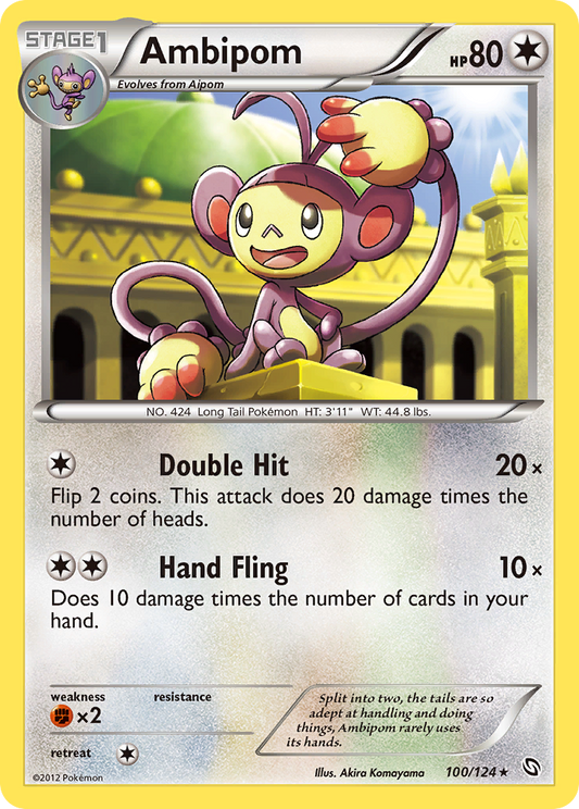 Ambipom  Dragons Exalted - Rare
