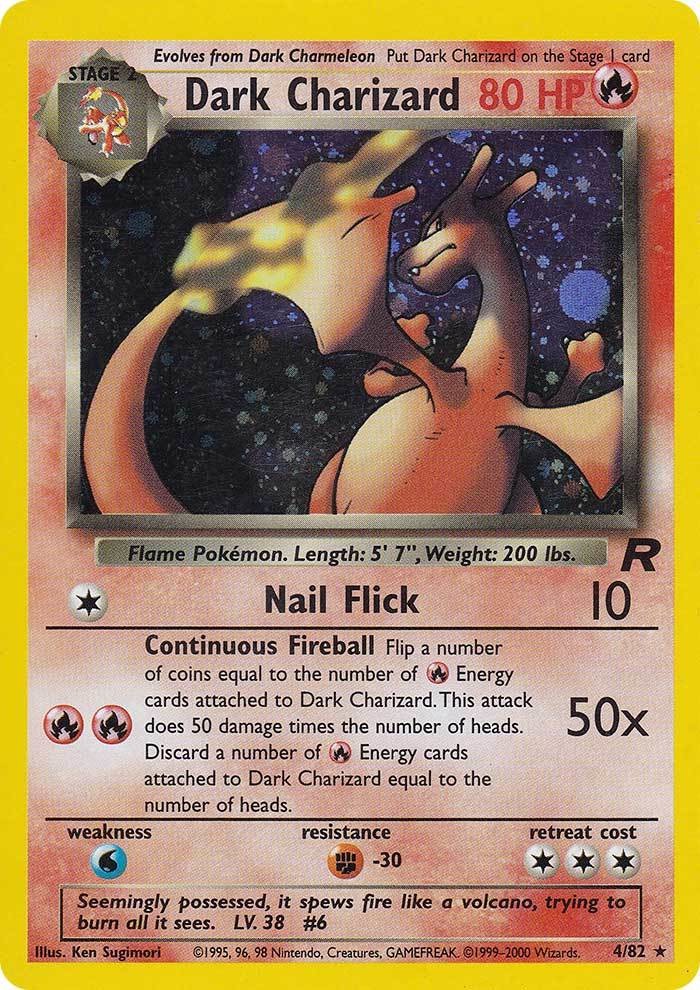 Dark Charizard (4) 004  Team Rocket - Holo Rare