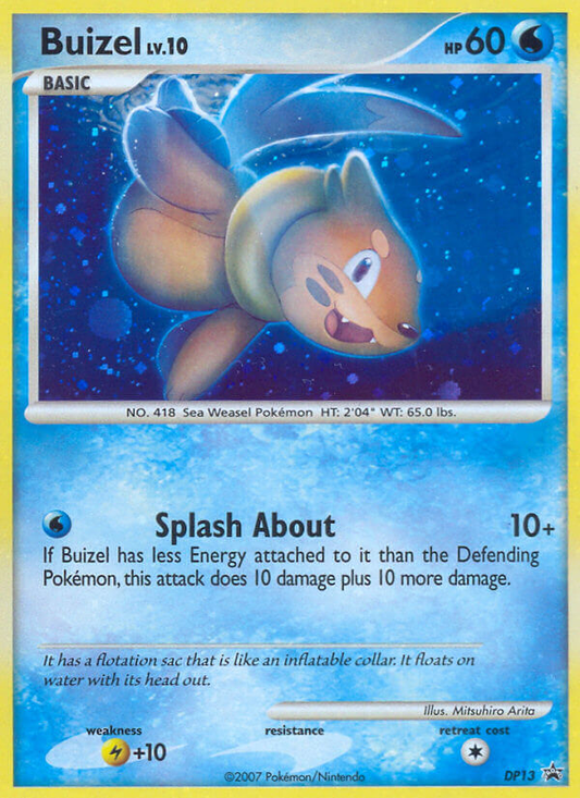 Buizel - DP13  - Holofoil Diamond and Pearl Promos - Promo