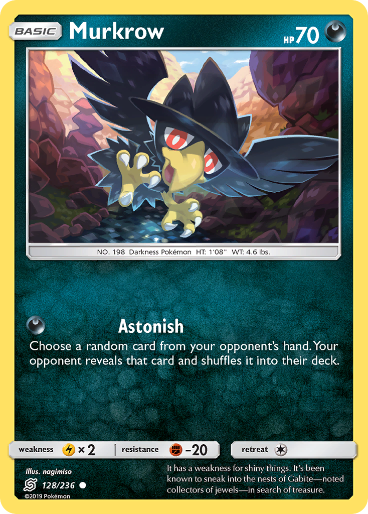 Murkrow (128)/236  SM  Unified Minds - Common