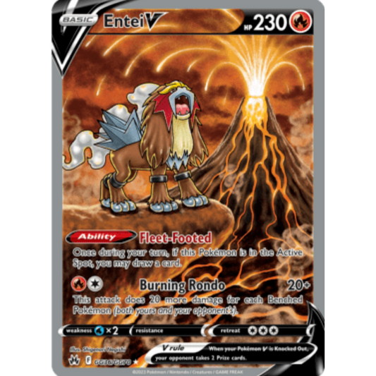 Entei V (GG36/GG70) [Sword & Shield: Crown Zenith]