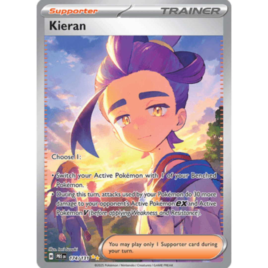 Kieran 174/131  - Holofoil SV Prismatic Evolutions - Special Illustration Rare