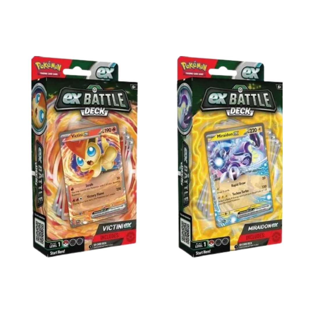Victini ex/Miraidon ex Battle Decks [Set of 2]
