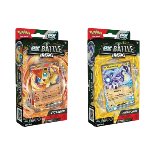 Victini ex/Miraidon ex Battle Decks [Set of 2]