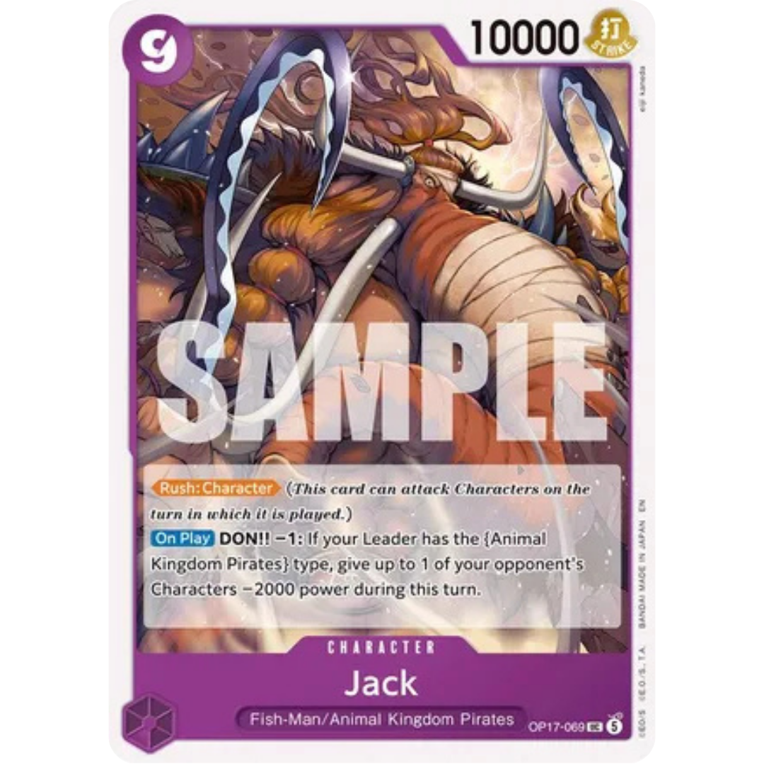 Jack (OP17-069) - The World's Strongest Warriors