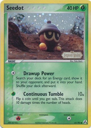 Seedot 061  - Reverse Holofoil Legend Maker - Common