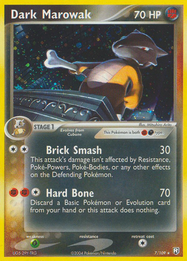 Dark Marowak 007  - Holofoil Team Rocket Returns - Holo Rare