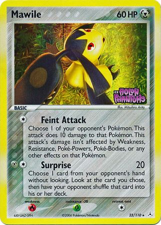 Mawile  - Reverse Holofoil Holon Phantoms - Rare