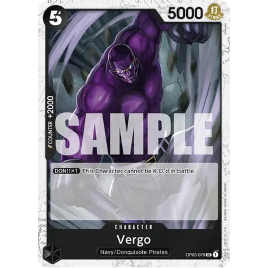Vergo (Jolly Roger Foil) (OP03-079) - Premium Booster -The Best- Foil