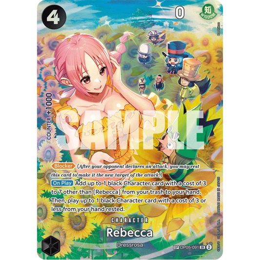 Rebecca (SP) (OP05-091) - Wings of the Captain Foil